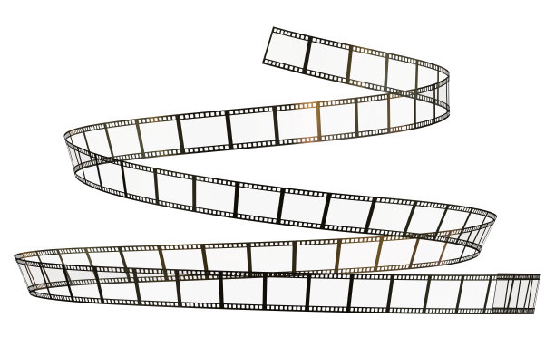 35mm相机胶卷带库存照片3D渲染图片下载