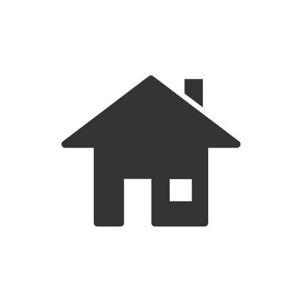 主页图标矢量插图图片下载