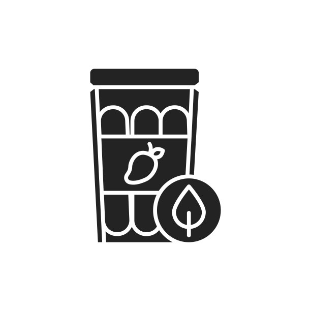 干芒果包装颜色线图标。象形文字用于网页、手机应用、促销。图片下载