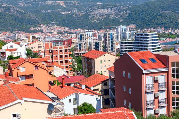 沿海城市房屋图片下载