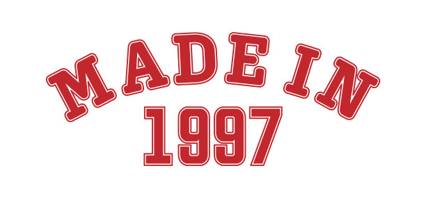 1997年制成字母年出生或图片下载