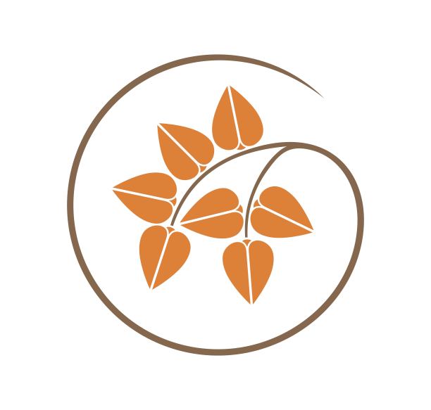 荞麦的标志。在白色背景上孤立的荞麦图片下载