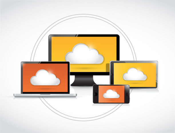 云计算电子网络集图片下载