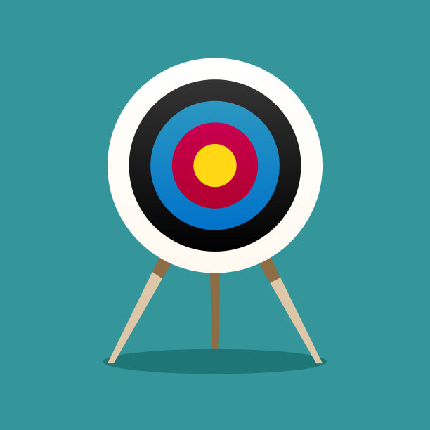 射箭目标，目标概念图片下载
