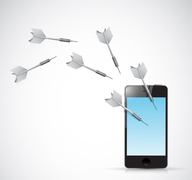 目标手机插图设计图片下载