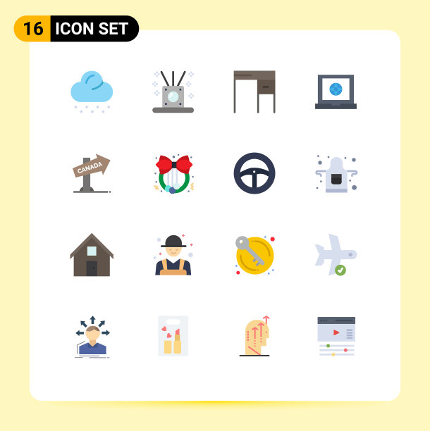 16组平色符号和符号图片下载