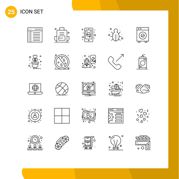 25通用线符号保护符号图片下载