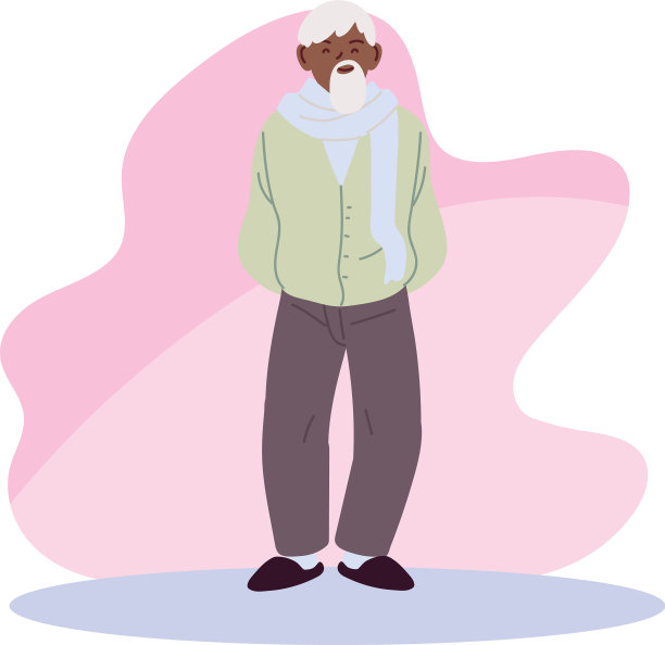 爷爷老人设计图片下载