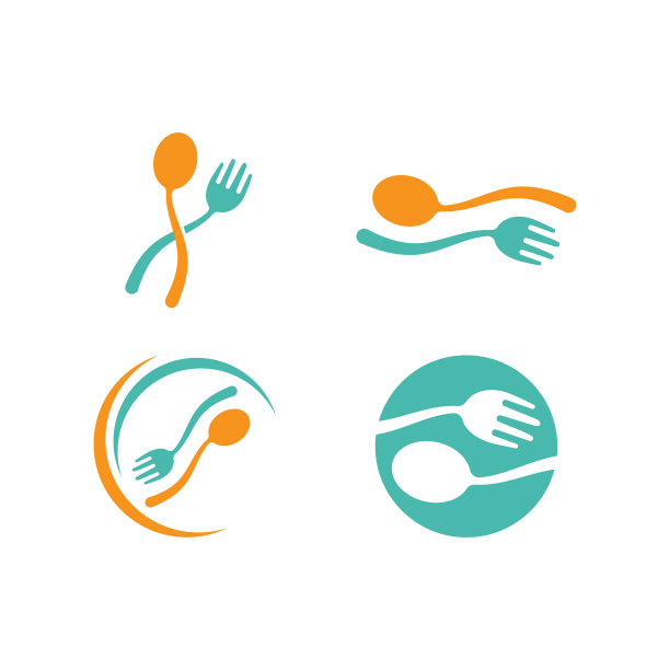 叉子和勺子图标图片下载