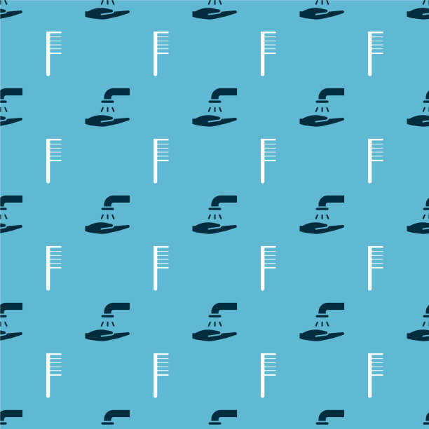 用肥皂和梳子洗手图片下载