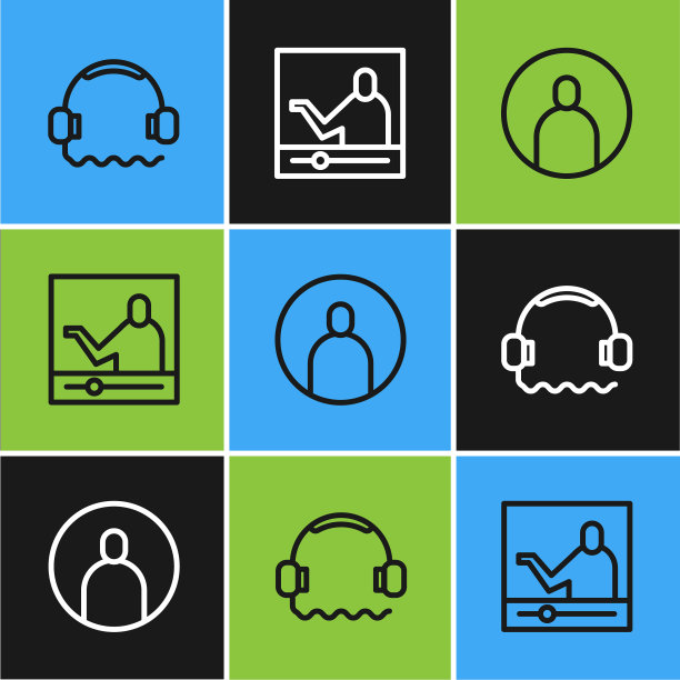 设置线路耳机创建帐户界面和图片下载