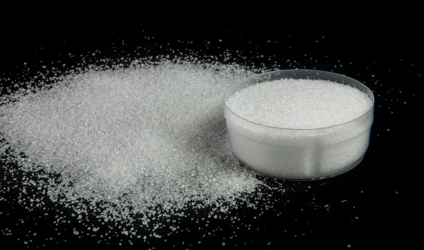 俯视图为柠檬酸或柠檬酸粉末图片下载