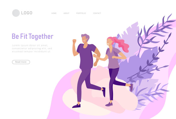 登陆页模板与幸福的情人图片下载