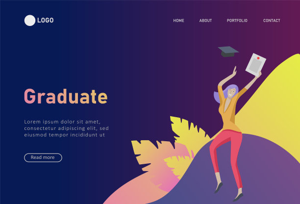 设置轻松的网页设计模板图片下载