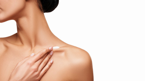 白底上的女人图片下载