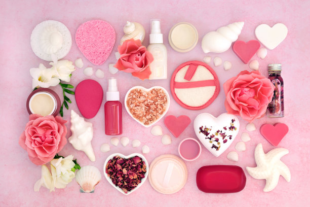 美容健康水疗护肤产品图片下载