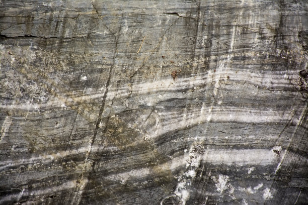 各种各样的大理石在一个废弃的采石场在Ruskeala i图片下载