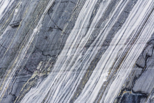 各种各样的大理石在一个废弃的采石场在Ruskeala i图片下载