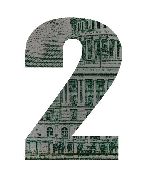 2 .剪出的美钞图片下载