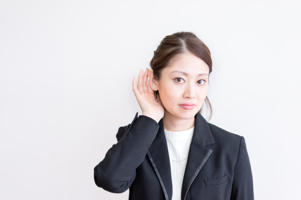 倾听/女人/ OL图片下载