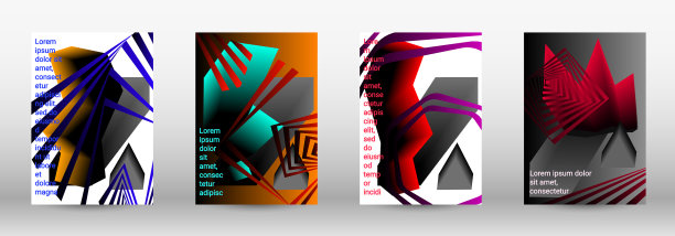 时髦的封面设计图片下载