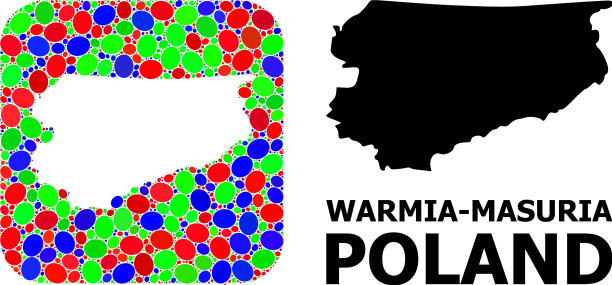 马赛克模版和实心地图温尿图片下载