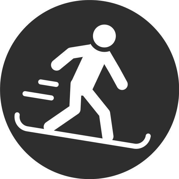 极限运动滑雪板积极的生活方式块图片下载