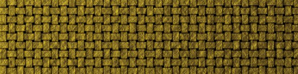 金色柳条纹理旗帜背景。图片下载