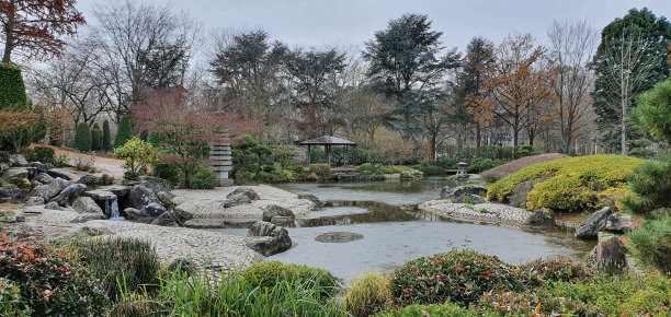 波恩的日本花园图片下载