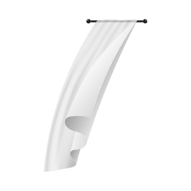 白色的窗帘在风中吹着——轻片图片下载