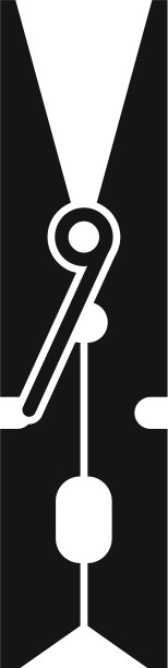 挂衣钉图标简约风格图片下载