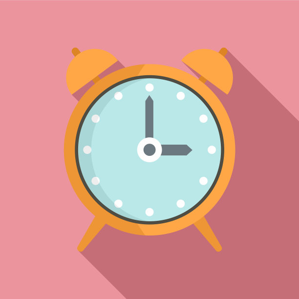 闹钟维修图标平整样式图片下载