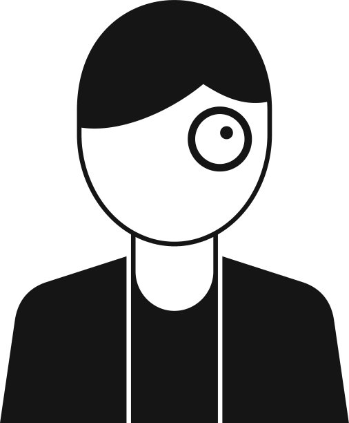 手表维修技工图标简约风格图片下载