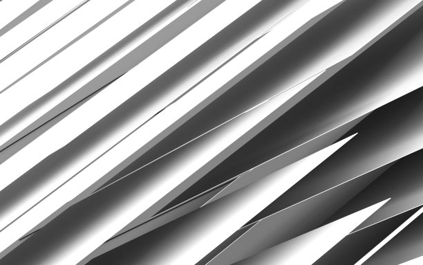 抽象的数字几何背景，鲜明的白色图片下载