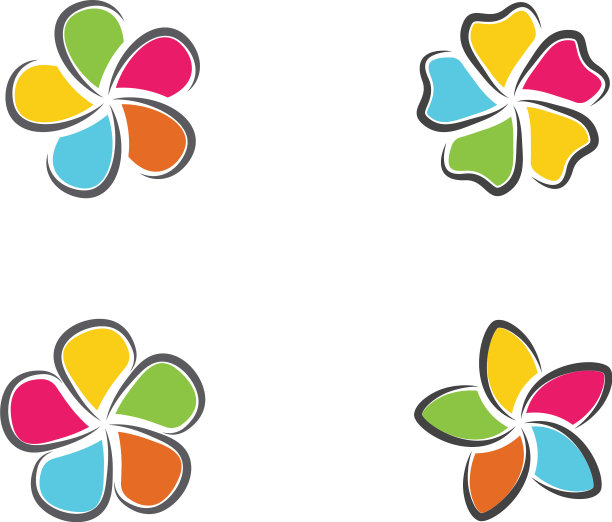 美丽的鸡蛋花图案图片下载