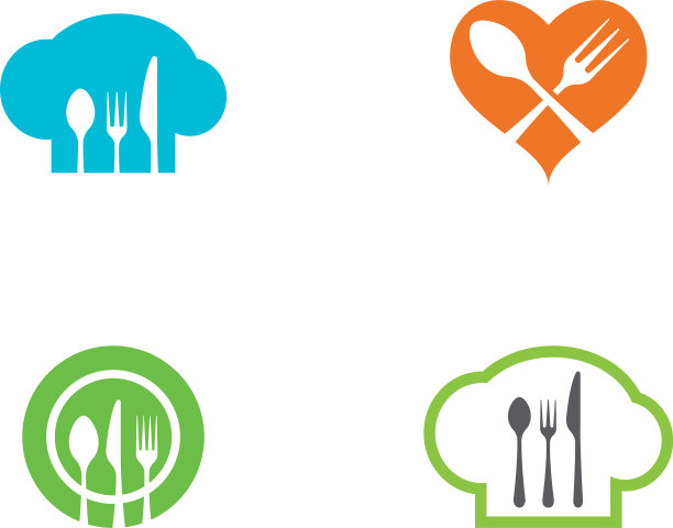 食品封面图标库存图片下载