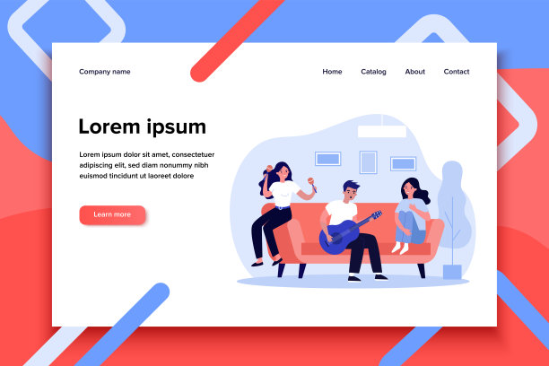 青少年乐队在家排练歌曲图片下载