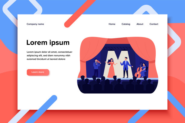 为观众表演悲剧歌剧的歌手图片下载