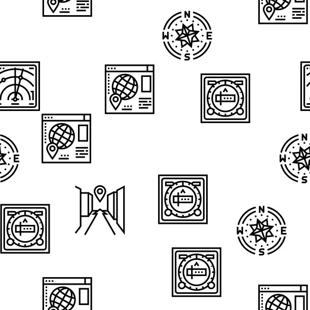 地图定位系统矢量无缝模式图片下载