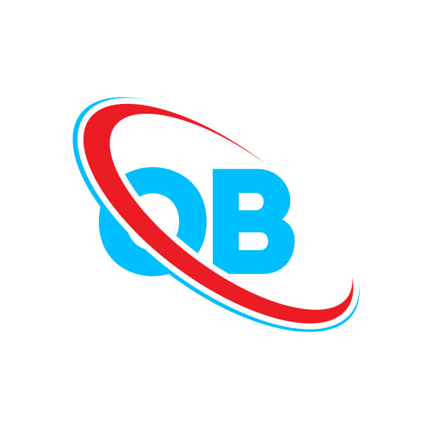 OB首字母logo设计图片下载