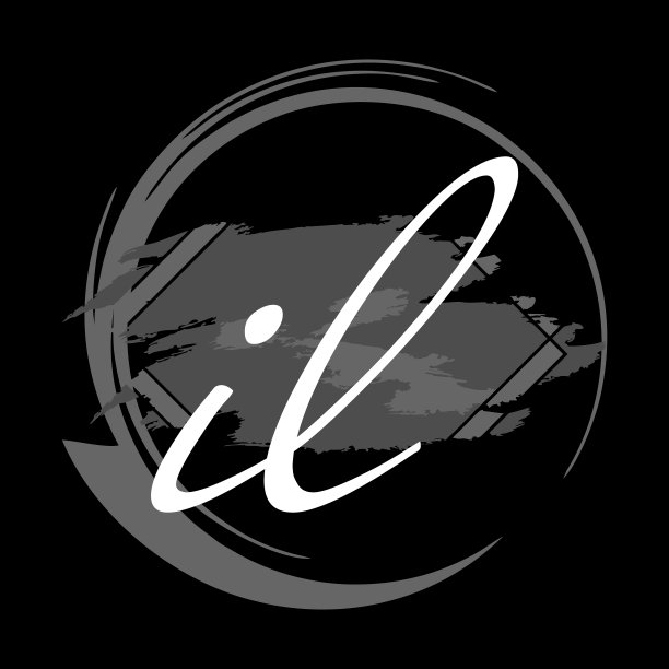 首字母我现代手写签名标志图片下载