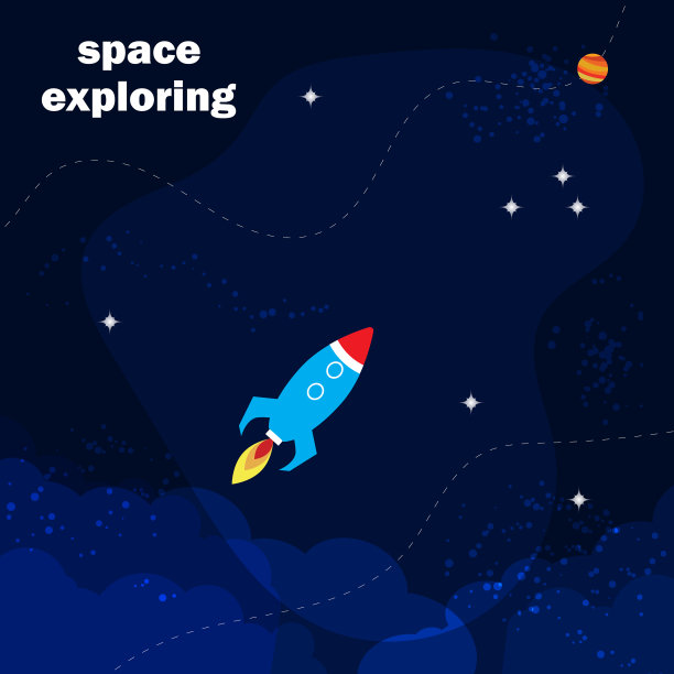 宇宙飞船发射到外太空图片下载