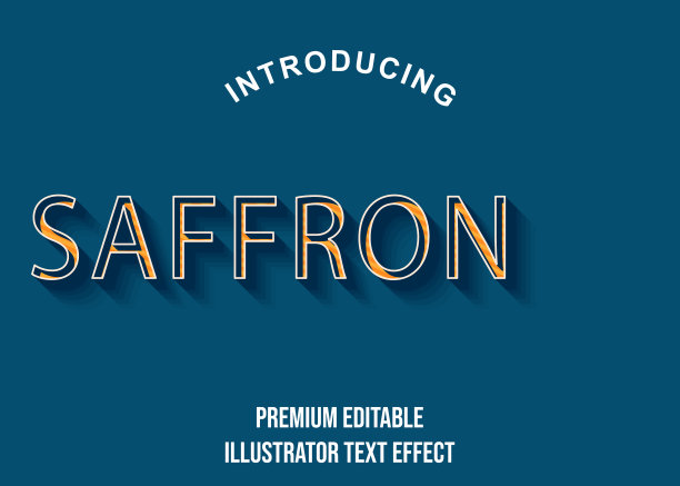 可编辑的文本样式效果排版模板图片下载