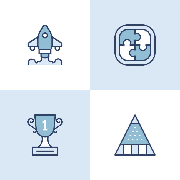 启动业务多颜色图标图片下载