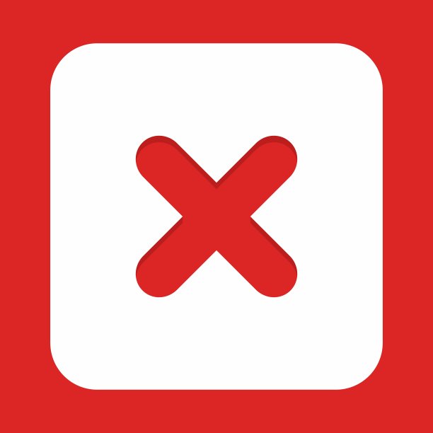 错误的分数，打叉的分数，拒绝，不同意，不，错误，不好，错误的选择，任务完成，投票。-向量标记符号在红色。孤立的图标。图片下载