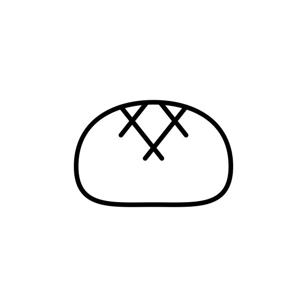 面包图标设计矢量模板图片下载