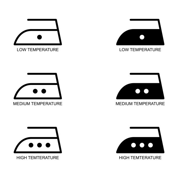 铁收集平面图标孤立在白色图片下载