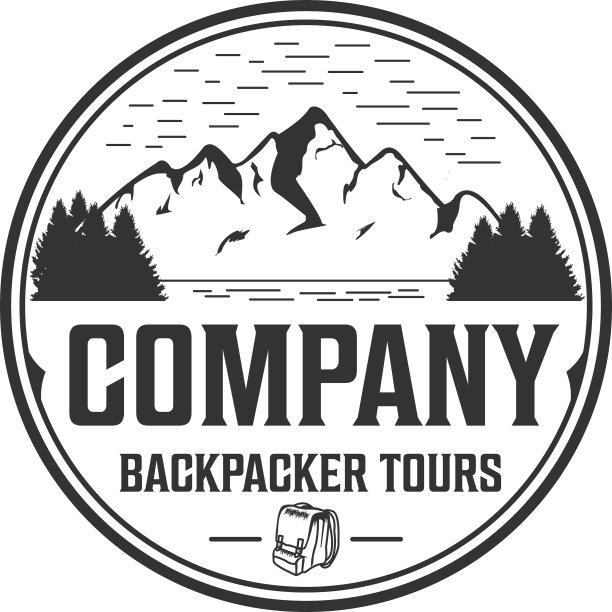 冒险标志设计图片下载