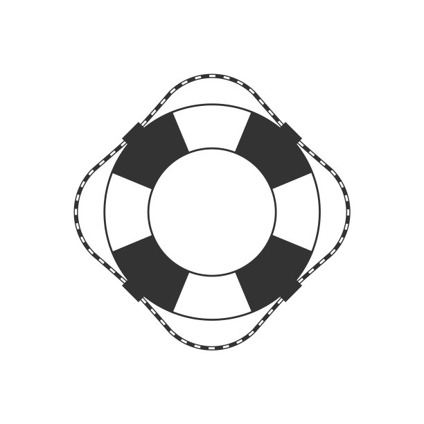 救生圈标志图片下载