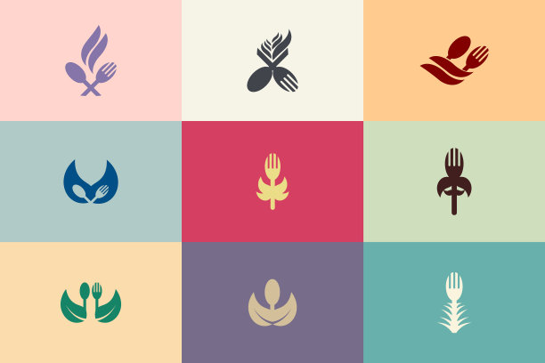 标志设计模板适用于任何标志集图片下载